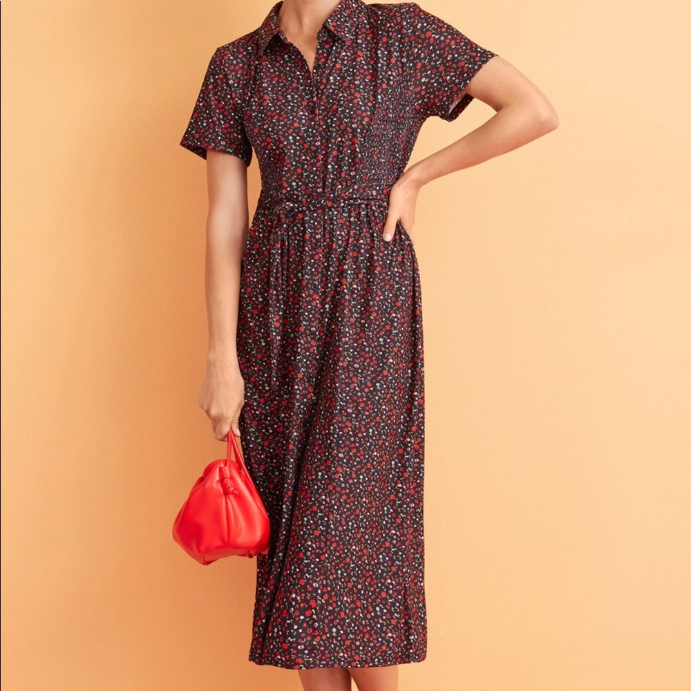 Floral Print Maxi Dress